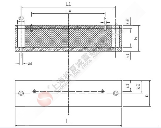 DSM電動(dòng)機(jī)用橡膠減震條